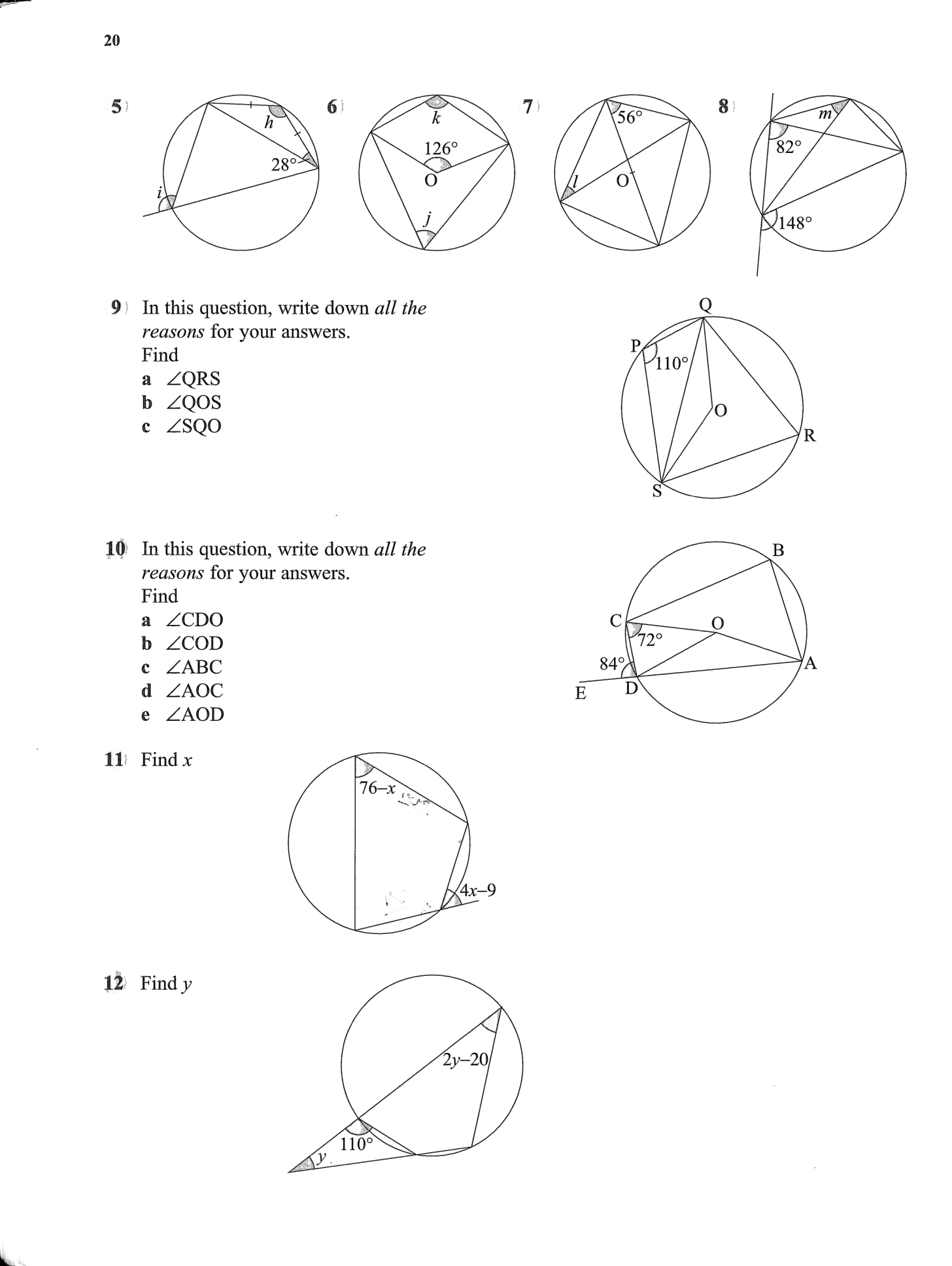 Essential Mathematics for GCSE - Higher - Homework Book